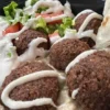5 Piece Falafel with White Sauce