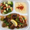 Beef Kebab Skewer with Rice