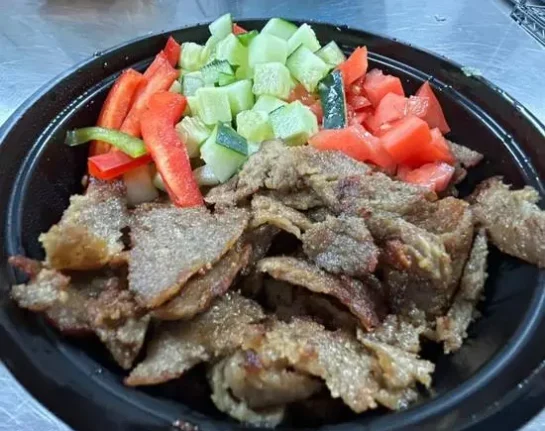 Beef Over Rice Bowl