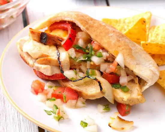 Chicken fajita sub