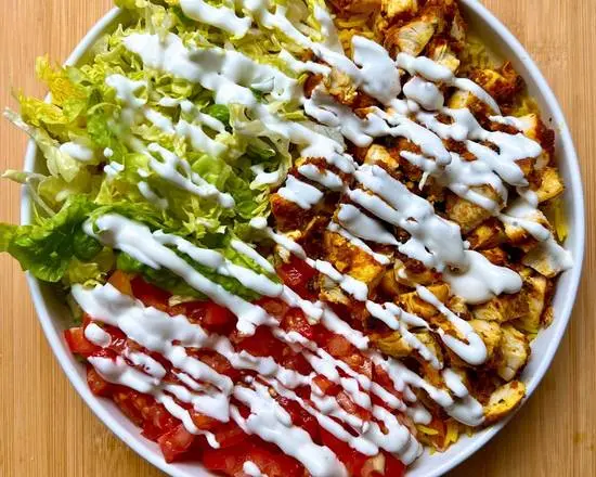 chicken Over Rice Bowl
