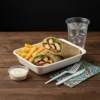 Chicken Shawarma Wrap with Fries