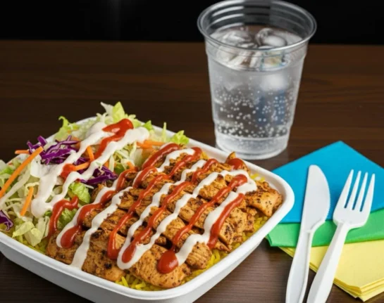 Chicken Over Rice Bowl