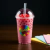 Popping Strawberry Boba