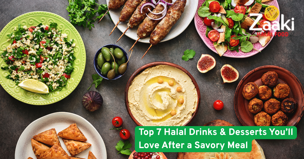 Top 7 Halal Drinks & Desserts You’ll Love After a Savory Meal